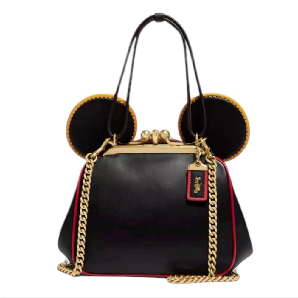 NWOT Coach x Disney x Keith Haring Kisslock Crossbody